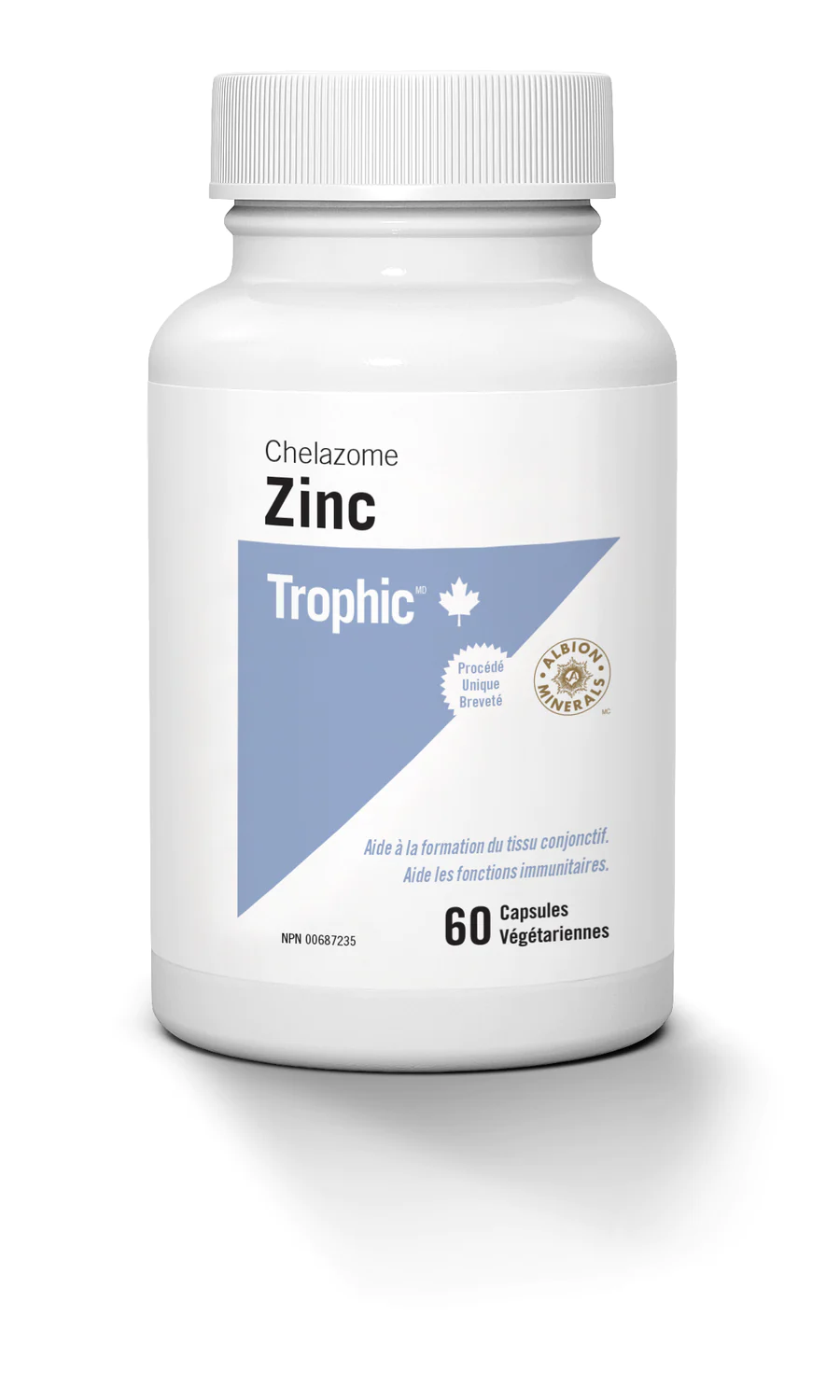 Trophic Zinc 30mg 60vc